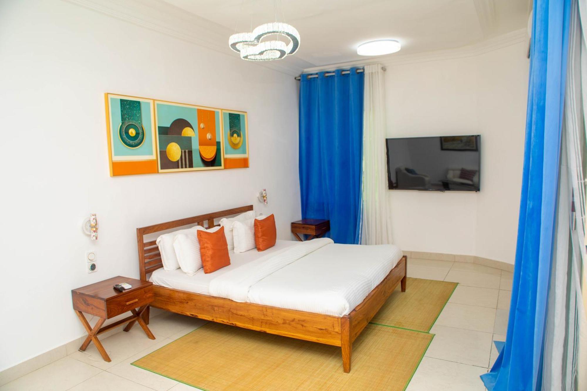 Hotel Les Orchidees Cotonou Oda fotoğraf